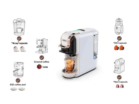 HiBREW 5-In-1 Multi-Function Espresso Machine - H2B - CAFELAX