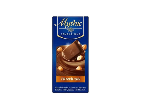 Mythic Sensations Milk Chocolate With Hazelnut 80g - CAFELAX