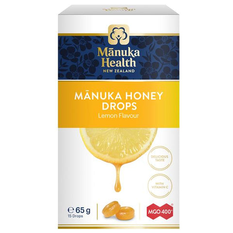Manuka Health - Manuka Drops With Lemon Flavour - 65g - CAFELAX