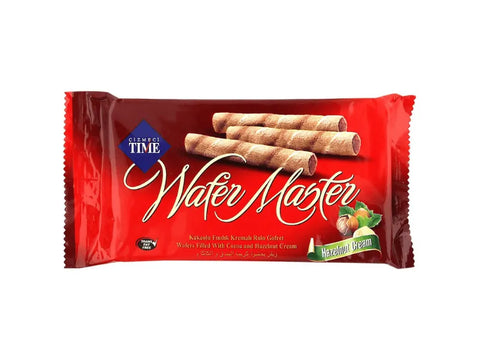 Time Master Wafer Rolls Huzelnut Rolls 27g - CAFELAX
