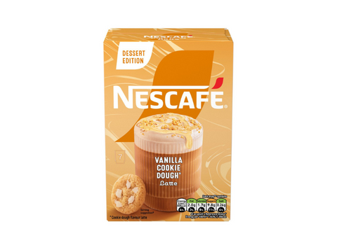 Nescafe Vanilla Cookie Dough Latte 7 Sachets - CAFELAX