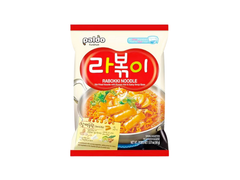 Paldo Rabokki Hot & Spicy Stir Fried Noodle 135g - CAFELAX
