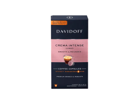 Davidoff Crema Intense Coffee Capsules - 10 Capsules - CAFELAX
