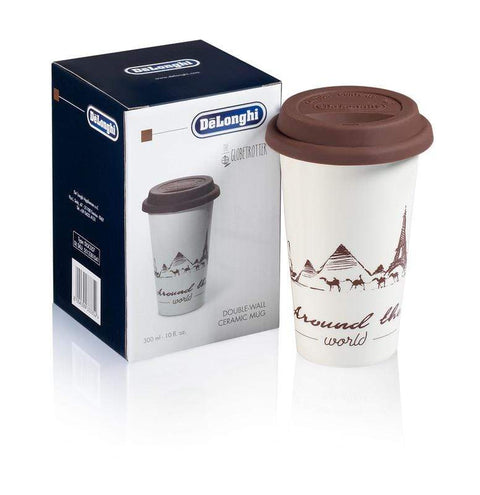 Delonghi Ceramic Double-Wall Mug - 300ml