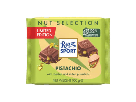 Ritter Sport Pistachio Chocolate 100g - CAFELAX