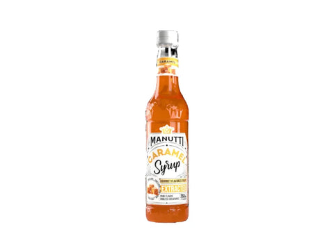 Manutti Caramel Syrup 350 ml - CAFELAX