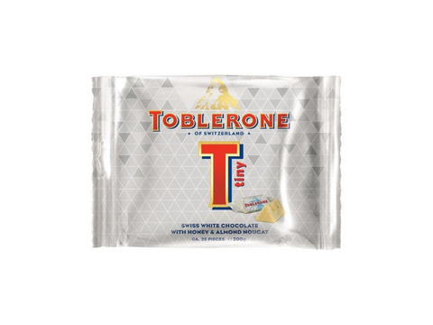 TOBLERONE White Chocolate Bag 25Pieces 200g - CAFELAX