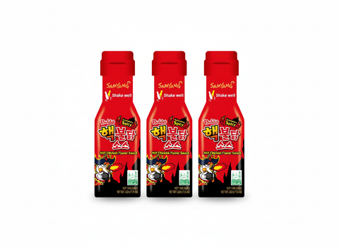3 * Samyang Extreme Buldak Hot Chicken Sauce 200g - 600g
