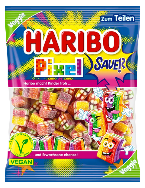 Haribo pixel Sauer Candy 160g