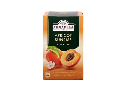 Ahmad Tea Apricot Sunrise tea 20 Bags - CAFELAX