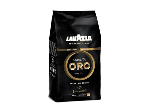 Lavazza Qualita Oro Black Mountain Grown Whole Beans Coffee 1 Kg