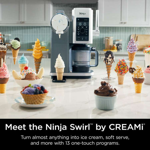 Ninja Swirl by CREAMi Soft Serve & Ice Cream Maker 13*1