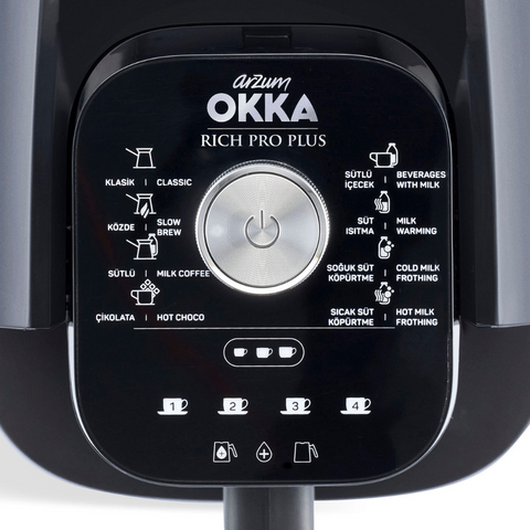 Okka Arzum Rich Pro Plus (With Water Tank) Turkish Coffee Machine