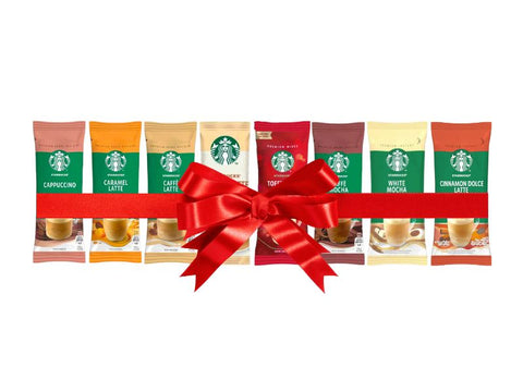 Starbucks 8 different Flavours of  Premium Instant Coffee - 8 Sachet