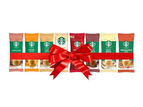 Starbucks 8 different Flavours of Premium Instant Coffee - 8 Sachet