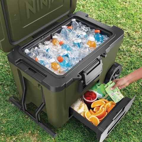Ninja FrostVault 45QT/42L Wheeled Cooler with Dry Zone