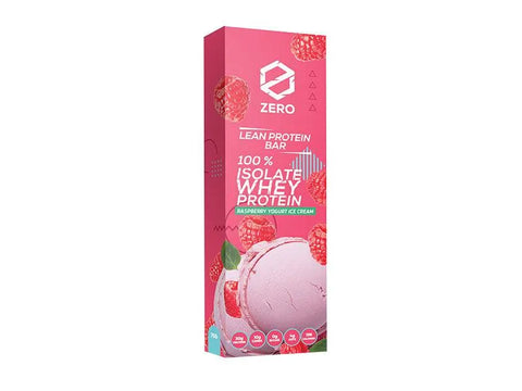 Zero Raspberry Ice Cream Protein Bar 16g Protien 50g - CAFELAX