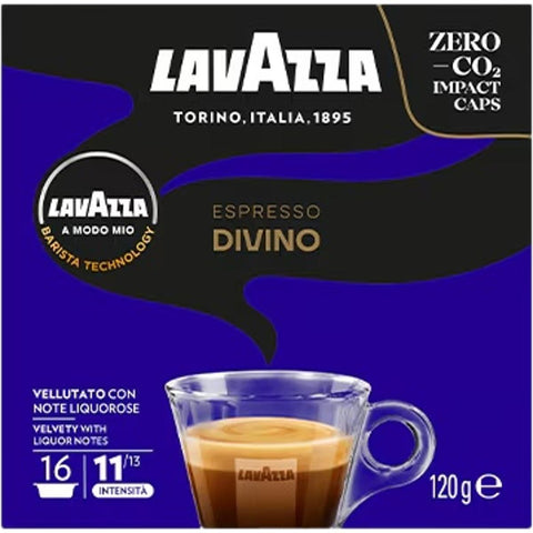 Lavazza A Modo Mio Espresso Divino Coffee Capsules - 16 Capsules