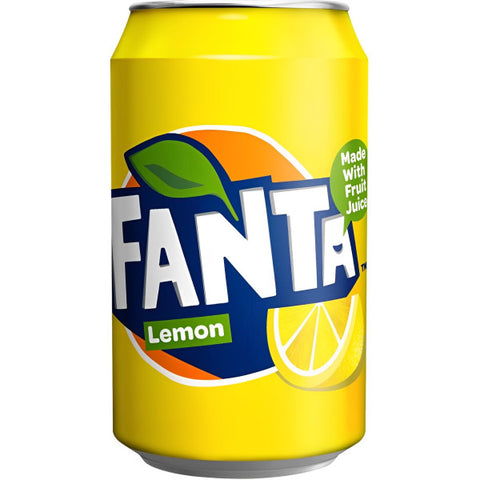 Fanta Soda Drink Lemon 330ml