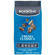 Borbone Espresso Crema Classica Whole Coffee Beans 500g