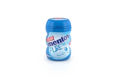 Mentos Sugar free Pure Fresh Mint Gum - 10 Pieces - CAFELAX