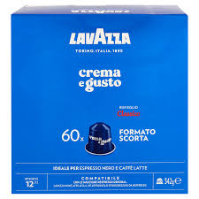 Lavazza Crema e Gusto Classico Coffee Capsules - 60 Capsules