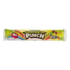 BB"22-11-2025"Sour Punch Rainbow Straws Candy 57g