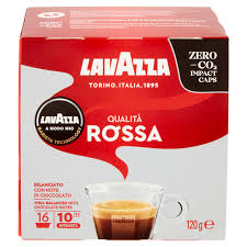 Lavazza A Modo Mio Rossa Coffee Capsules - 16 Capsules