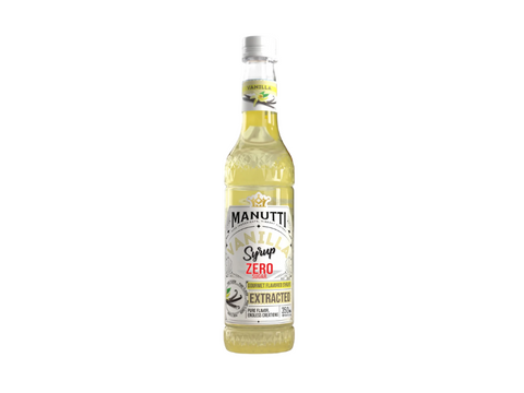 Manutti Vanilla Zero Sugar Syrup 350 ml - CAFELAX
