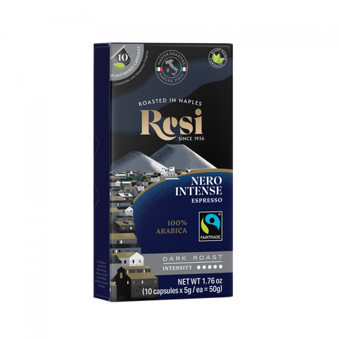 Resi Nero Intense Espresso Coffee Capsules - 10 Capsules