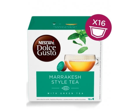 Nescafe Marrakesh Style Tea Dolce Gusto Coffee Capsules - 16 Capsules - CAFELAX
