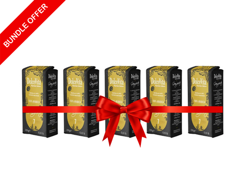 DolceVita Gran Gusto Ground Coffee 5*250g - 1250g - CAFELAX