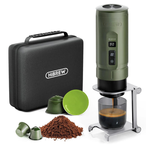 HiBREW Portable 3-in-1 Espresso Maker With Detachable Battery - H4C Explorer