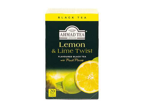 Ahmed Tea Lemon & Lime Twist Black tea 20 Bags