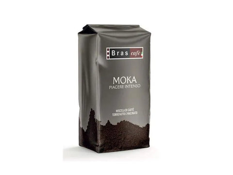 Bras Café Moka Piacere Intenso Ground Coffee 250g - CAFELAX