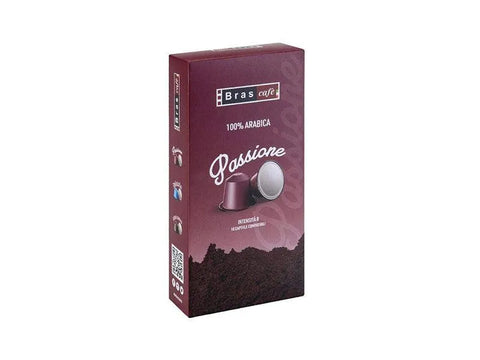 Bras Café Passione Coffee Capsules - 10 Capsules - CAFELAX