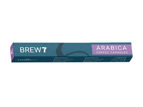 Brew 7 Arabica Coffee Capsules - 10 Capsules