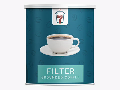 Brew 7 Filter Grounded Coffee 200G