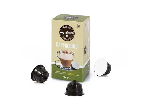Carracci Cappuccino Dolce Gusto Capsules - 16 Drinks - CAFELAX