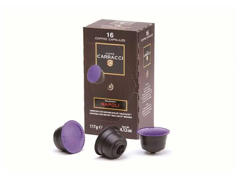 Carracci Napoli Dolce Gusto Capsules - 16 Capsules - CAFELAX