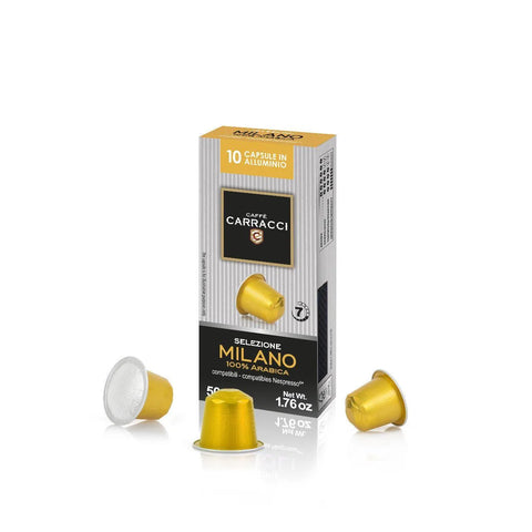 Carracci Milano Coffee Capsules - 10 Capsules - CAFELAX