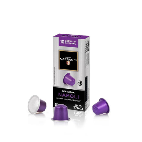 Carracci Napoli Coffee Capsules - 10 Capsules - CAFELAX