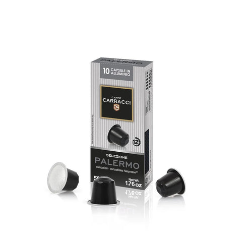 Carracci Palermo Coffee Capsules - 10 Capsules - CAFELAX