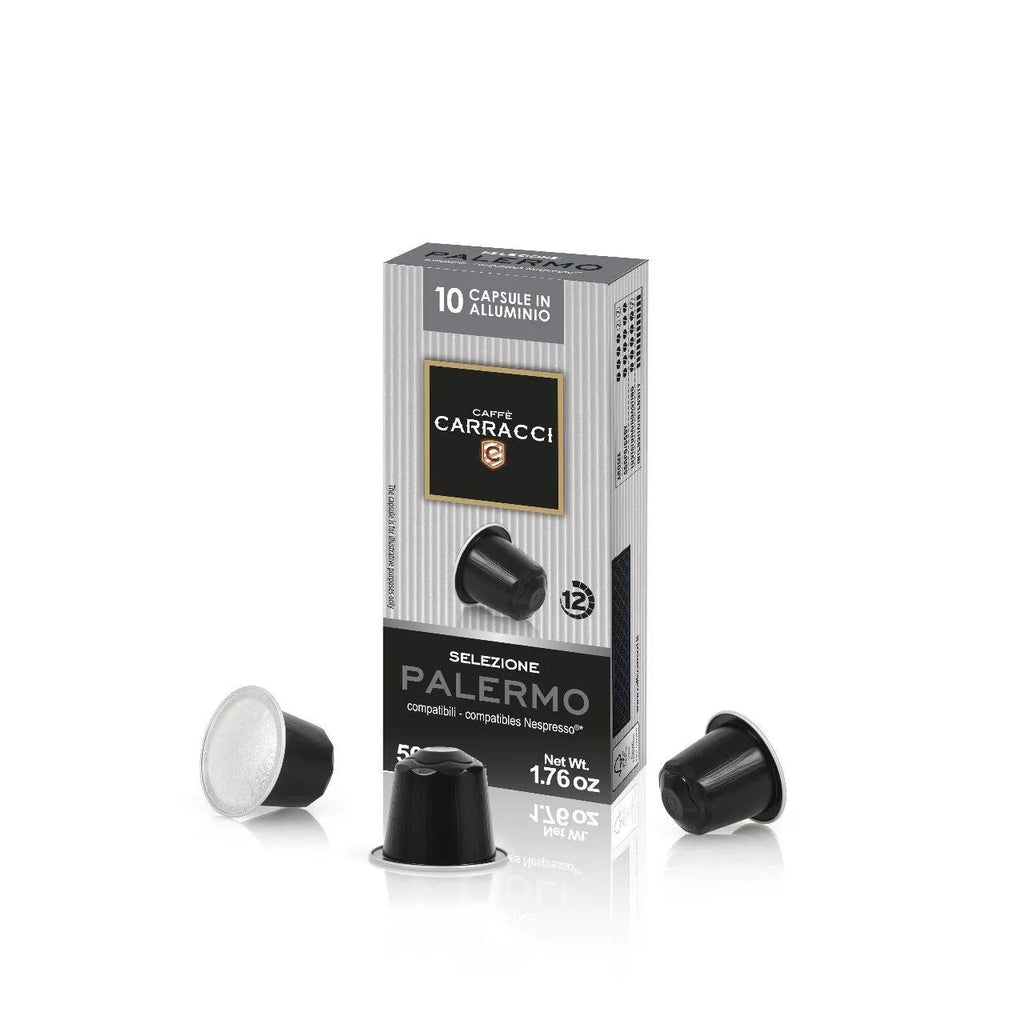 Carracci Palermo Coffee Capsules 10 Capsules CAFELAX