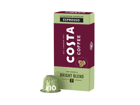 Costa Espresso Bright Blend Coffee Capsules - 10 Capsules