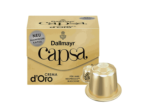 Dallmayr Crema d’Oro Coffee Capsules - 10 Capsules
