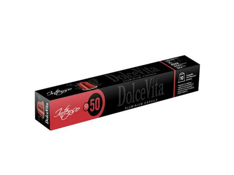 DolceVita Intenso Coffee Capsules - 10 Capsules - CAFELAX