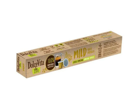 DolceVita Mild Coffee Capsules - 10 Capsules - CAFELAX
