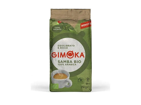 Gimoka Samba Bio 100% Arabica Coffee 250g - CAFELAX