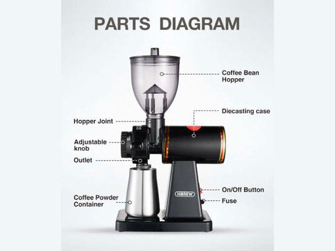 HiBREW Electric Coffee Beans Grinder